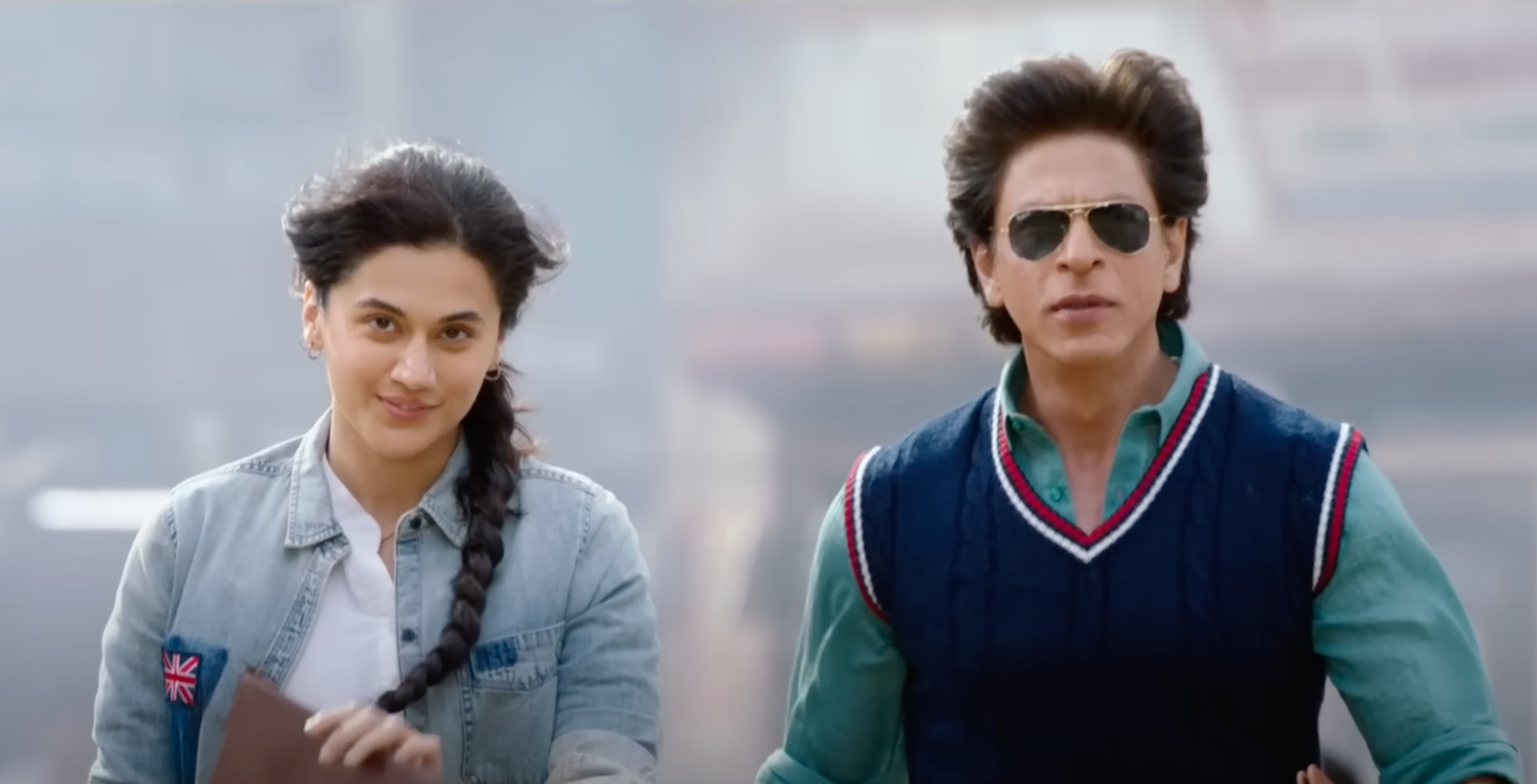 A still from Dunki (2023).